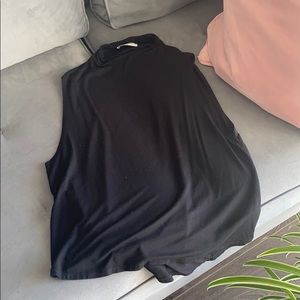 Black Baboon/Aritzia High Neck Tank Top (Size S)